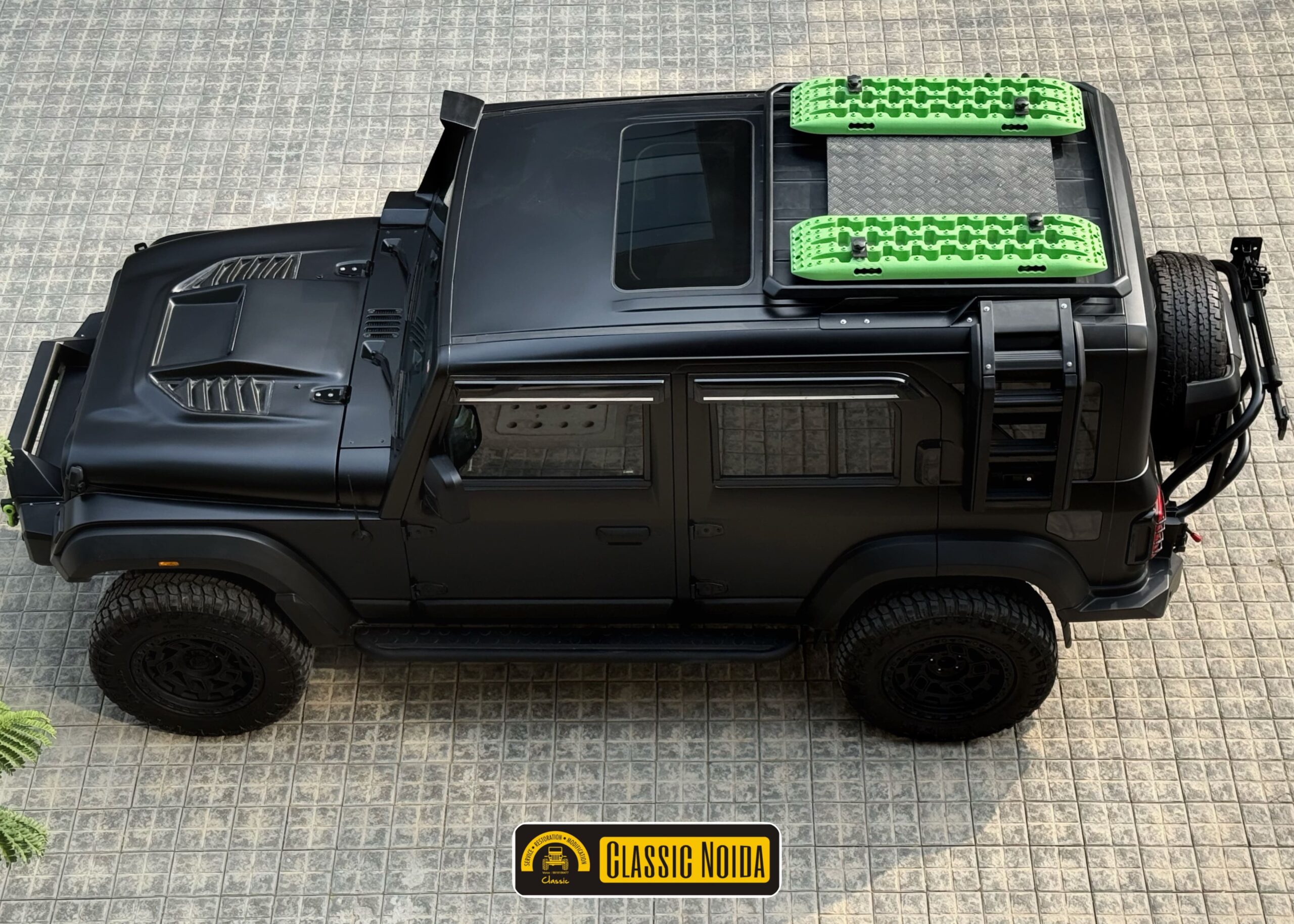 Thar Rak MAHINDRA THAR ROXX ROOFRACK/SIDE HANGERS - Classic Noida